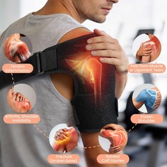 Shoulder Brace for Torn Rotator Cuff, Arm Sling & Compression Sleeve for Pain Re