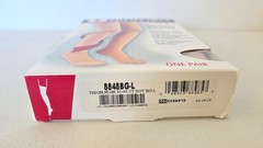 LOT OF 3 Truform Leg Health Thigh High Stockings Men & Women LARGE 30-40 Beige