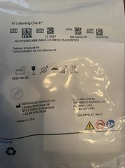 Advance Bionics M Listening Check For Cochlear Implant