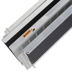 10FT Aluminum Multi-Folding Wheelchair Ramp Briefcase Style Portable Heavy Duty