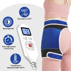 Hip Heating Pad for Hip Pain Relief,Hip Support Brace for Sciatica Pain Relie…
