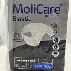 Lot of 3 Hartmann MoliCare Premium Elastic 10 Drops Incontinence Briefs 14ct Med