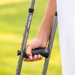 Comfort Designer Ergonomic Air-Crutch 1 Pair MD by Drive Medical 3 Colors