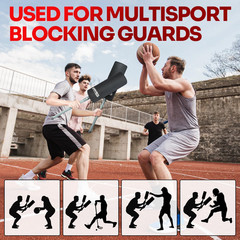 SPOYNAL Inflatable Padded Blocking Guards – 2 Pack Basketball Blocking Pads