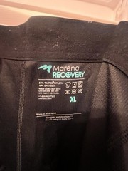 Marena Recovery High-Waist Girdle Short Length Compression Pants Black XL LGS