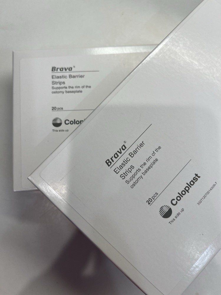 Coloplast Brava 120700 Elastic Barrier Strips 2 Boxes Total ( 20 In Each Box)