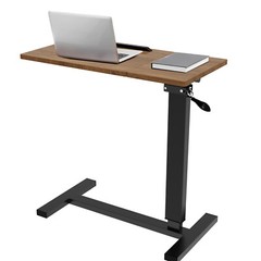 Over Bed Chair Table Hospital Overbed Height Adjustable Laptop Tray Stand Tilt