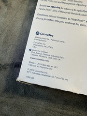 ConvaTec Aquacel Foam Non Adhesive Hydrofiber 6x6in Dressings 5 White 420635