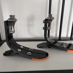 Carbon Fiber Prosthetic Foot Kit w/ Shell, Sock & Forefoot Pad 22-28cm L/R