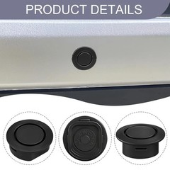 10PCS Car Bumper Sensor Hole Plugs, Automobile Front and Rear Bumper Radar Cover