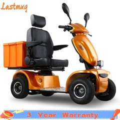 1000W 4-Wheel Heavy Duty Seniors Mobility Scooter 48V 20Ah 15 mph 33 Miles 500lb