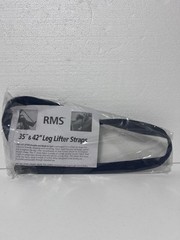New RMS 35” Black Leg Lifter Strap Royal Medical Solutions In Package Open Box