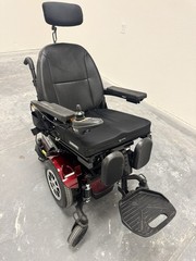 Merits Vision Ultra Power Wheelchair 6-Wheel Electric Joystick Headrest Seatbelt