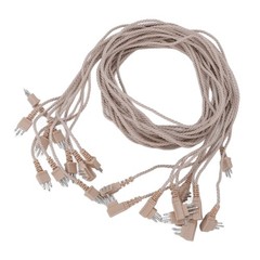 10pcs Hearing Aid 3 Pin Cable Cord Wire For Body Hearing Wire Cable Supply
