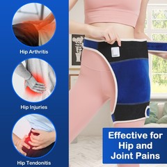 Hip Heating Pad for Hip Pain Relief,Hip Support Brace for Sciatica Pain Relie…