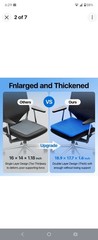 Gel Seat Cushion, Cooling seat Cushion (Super Large & Thick), Breathable Hone