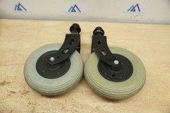 PAIR Caster Forks and Wheels for RASCAL 318 Power Chairs – Cheng Shin 200×50