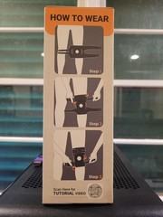 DR. BRACE Pro Knee Brace w/ Side Stabilizers & Patella Gel Pad – Size L – New!