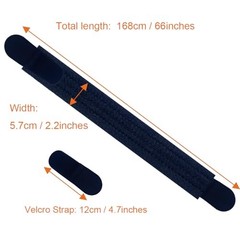 Adjustable Arm Sling for Shoulder Injury Support, Lightweight Forearm Black