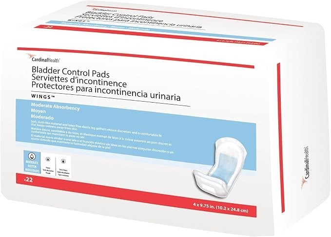 Cardinal Health™ Bladder Control Pad, Sure Care™ 1110B, Moderate Absorbency, Sma