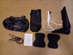 Quinear Air Compression Therapy Device Boots QN-021-A Heat & Massager for Pain