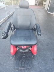 Pride Jazzy Elite HD Electric Wheelchair, Heavy Duty, 450 Lb Capacity