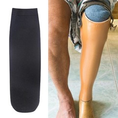 Prosthetic Limb Sock Stump Sock Portable Daily Use below Knee Gel Sleeve Soft