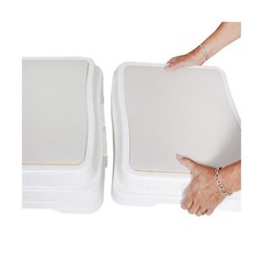 Support Plus Stackable Bath Step – Set of 3 Slip-Resistant Safety Platform St…