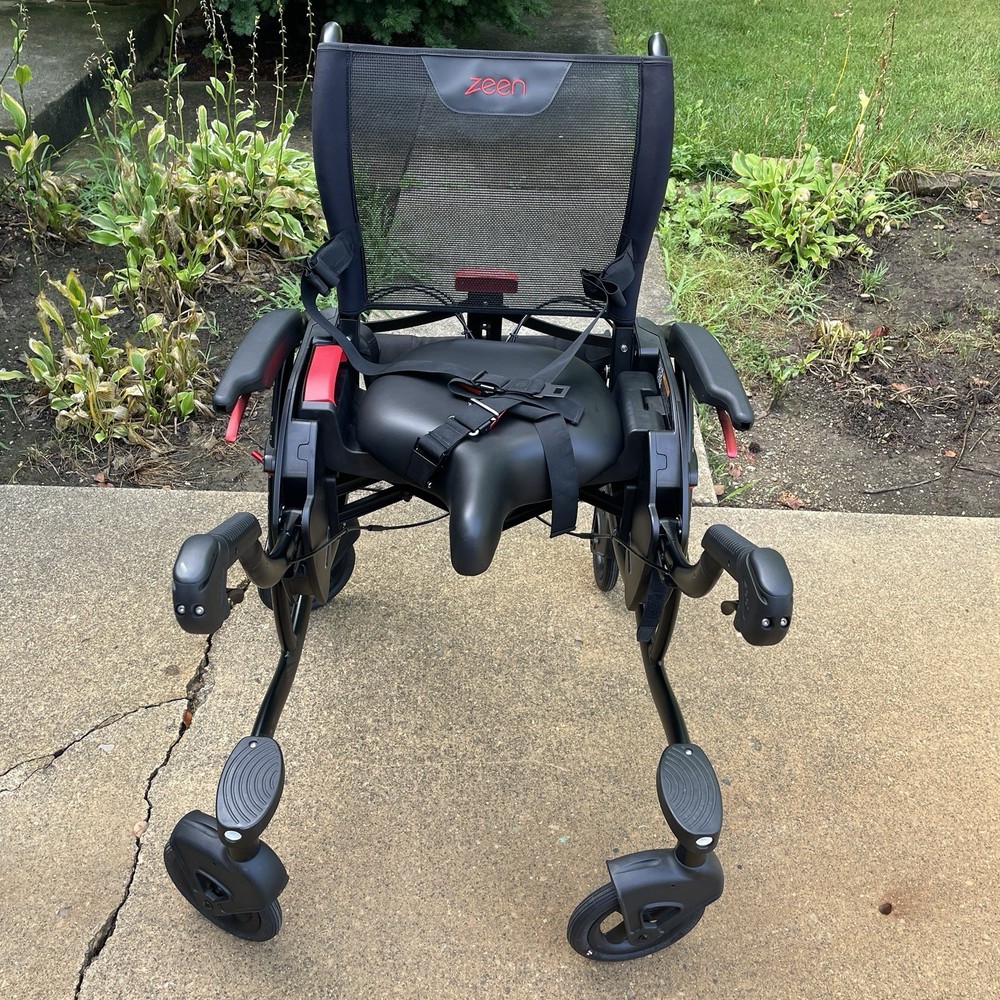 Zeen Mobilty Sit to Stand Wheelchair with One Control – 250lb Weight Capacity