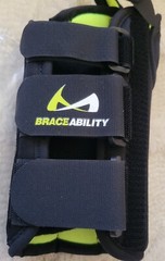 BraceAbility Thumb & Wrist Spica Splint Tenosynovitis Size S – Left Hand