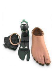 ossur proflex Lp Torsion prosthetic foot, Size 28, Category 5, right, perfect
