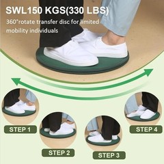 Swivel Seat Cushion Rotating Cushion for Car or Chair, 360 Degree Rotating Se…