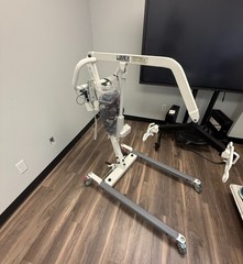 Lumex Floor Lift 400lb Capacity Powder Coated Steel