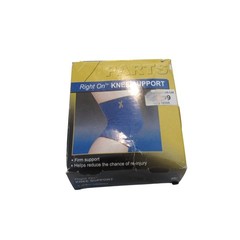 X-Parts Right On Knee Support Firm Compression Sleeve Blue Reversible