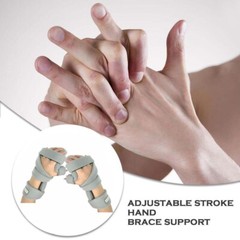2Pc Adjustable Resting Hand Splint Stroke Hand Splint for Sprain Finger Training