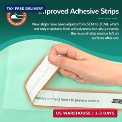MILDPLUS Disposable Bed Pads with Adhesive Strip 30″ x 36″ (50 Count), Super Abs