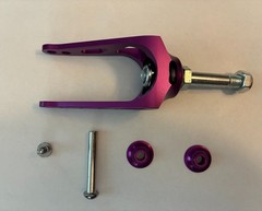 Pair (2) Double Sided Forks with 5/16′ Axles and Cone Spacers