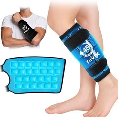 Long Lasting Ice Pack for Legs & Calf Relief Reusable Gel Cold Wrap