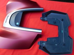 Pride Mobility DGN1803733 GARNET RED Shroud 2 PC ASSEMBLY for JAZZY AIR 2 NEW!!!