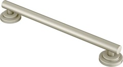 Moen YG0724BN Bathroom Safety 24-Inch Stainless Steel Modern Bathroom Grab Bar,