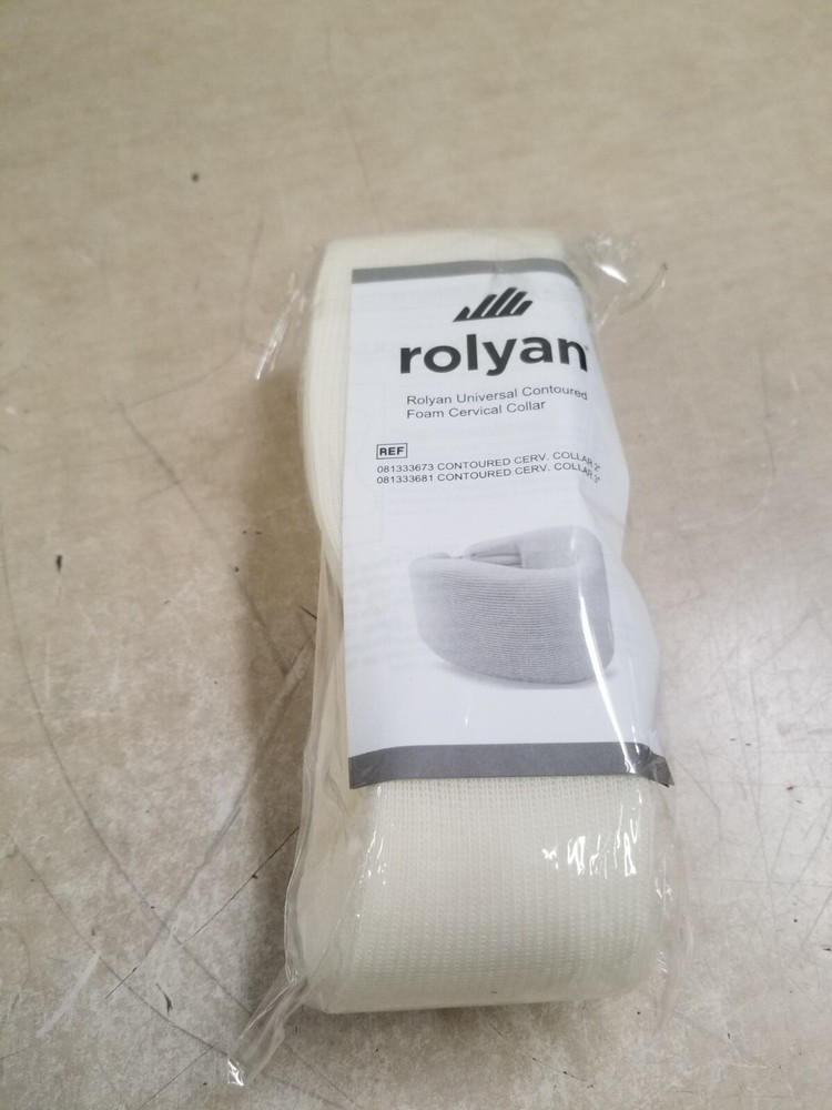 Rolyan Universal Contour Cervical Brace, Adjustable Hook and Loop Closure