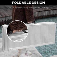 6ft Portable Handicap Temporary Wheelchair Ramp for Home Steps Stairs Doorways