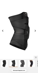 Shock Doctor 875 ultra knee brace with bilateral hinges size Xlarge