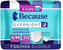 Overnight Absorbency Pull Ups – Adult Disposable Incontinence Underwear, Extr…