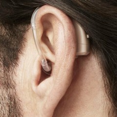 Signia Siemens hearing aids Fast p BTE 4 Channel digital profound to severe loss