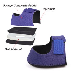 1 Pair Plantar Fasciitis Heel Protectors Pads Arch Wrap Support Foot Pain Relief