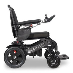 Heavy Duty Folding Power Wheelchair ComfyGo Majestic 440 HD Plus Carries 440 lbs