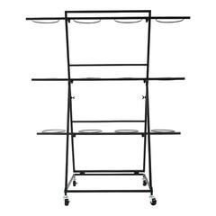 Flower Display Stand, 3-tier Flower Holder, Flower Display Stand with 12 Pieces