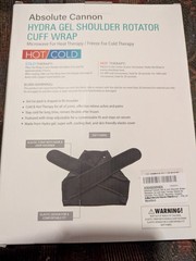 Adjustable Shoulder Brace Reusable Ice and Heat Therapy Sleeve: Left Right Arm