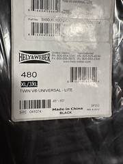Hely & Weber Twin V Low Profile -480 Lumbar Spine Back Brace System XL-3XL – New